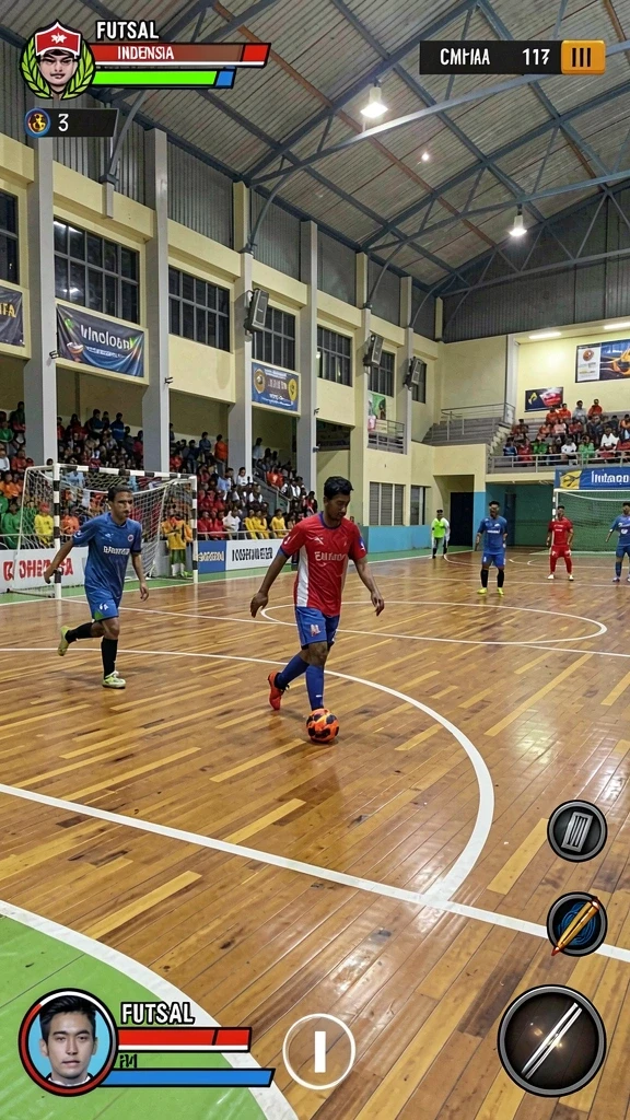 bola07 - Tampilan antarmuka yang mudah digunakan.
