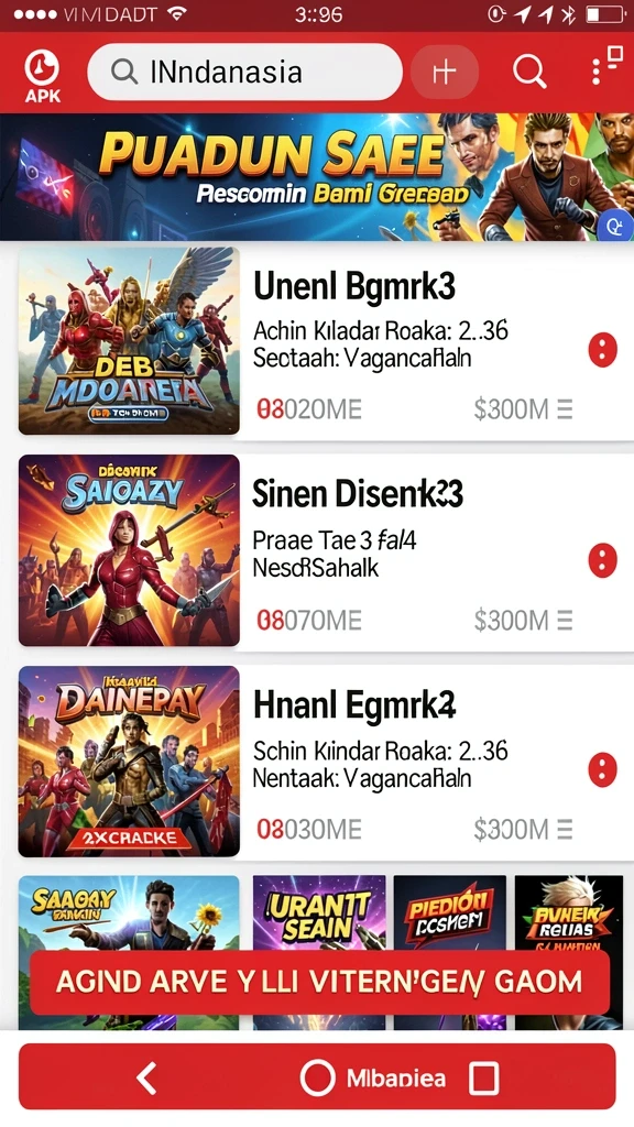 bulantogel - Antarmuka pengguna yang simpel dan menarik.