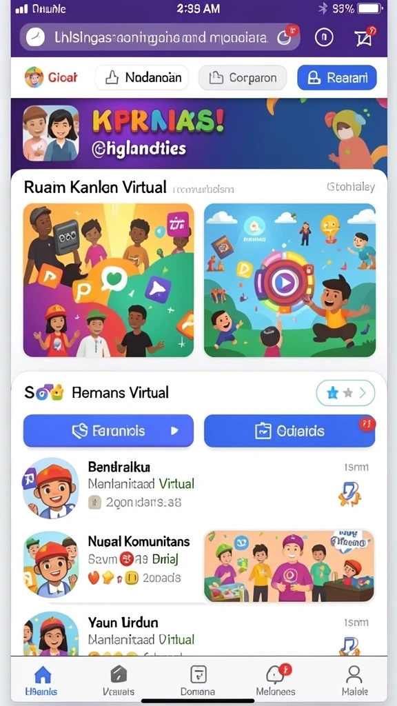 mainduit - Tampilan antarmuka yang menarik dan mudah dinavigasi.