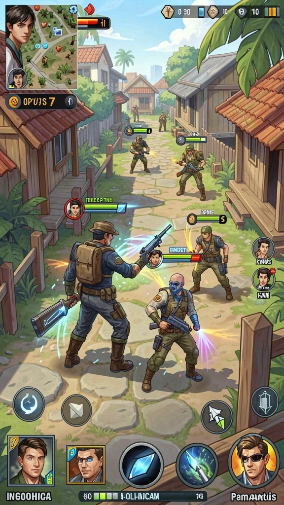 popwin - Screenshot permainan yang menunjukkan mode kompetisi yang menarik.
