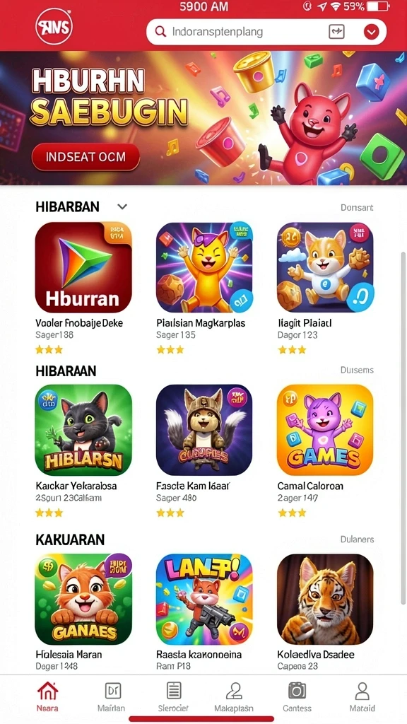 rajasloto - Screenshot menampilkan antarmuka pengguna yang menarik.