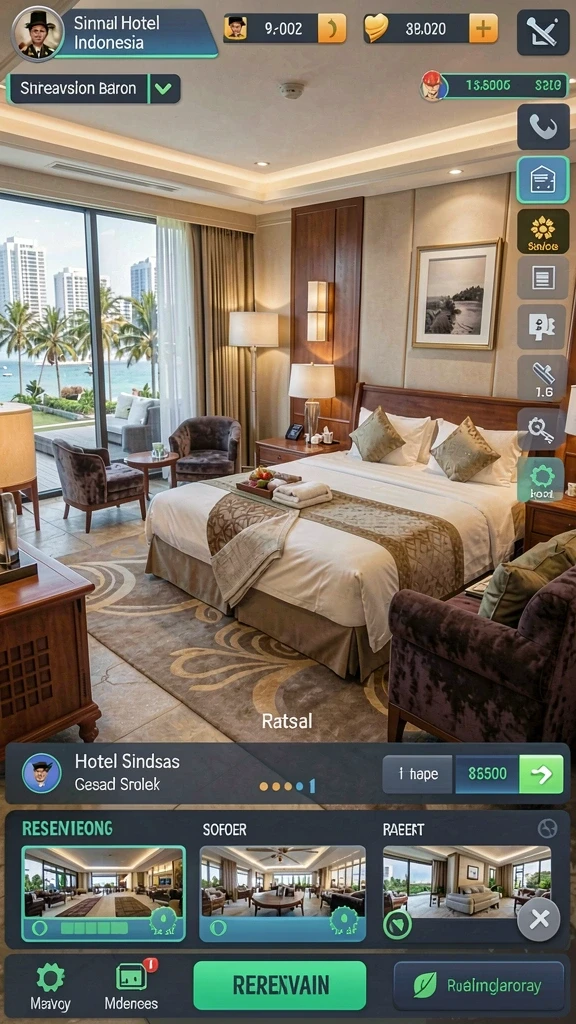 v07 - Screenshot kedua menampilkan peta luas yang bisa dieksplorasi.