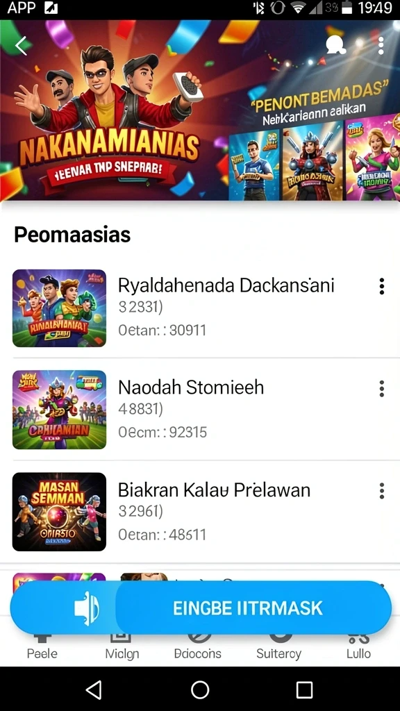 yyrr - Tampilan grafis menakjubkan dari dunia permainan.